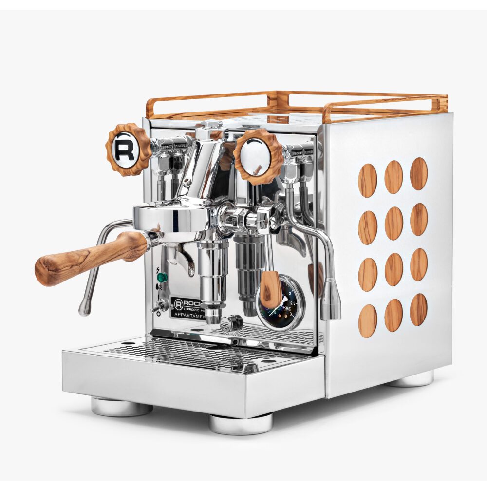 Rocket Espresso Milano Siebträger Holzoptik