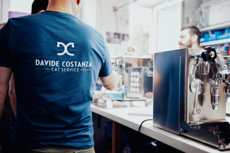 Werkstatt und Reparatur von Espressomaschinen