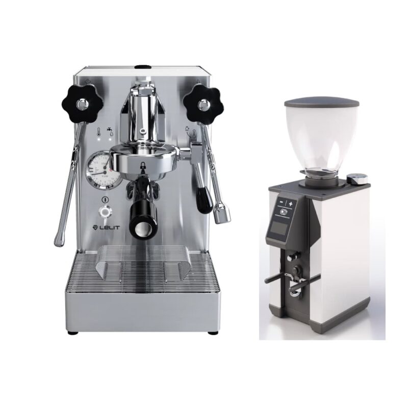 Lelit Mara X PL62X und Macap Leo 55 Essential Chrom
