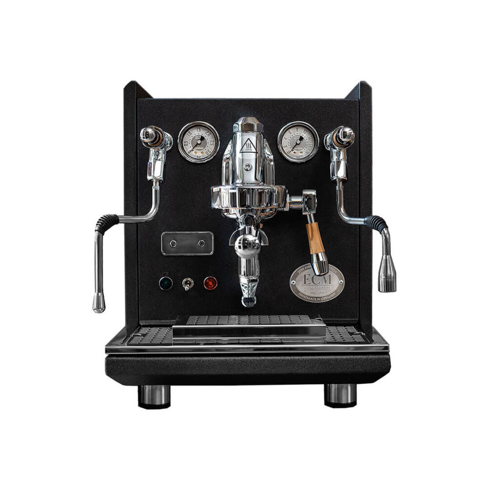 ECM Synchronika “Color Line Black” Matt Schwarz