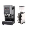 Gaggia Classic Evo Pro E24 Grau und Macap Leo 55 Easy Chrom