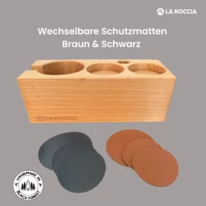 tamperstation holz für siebträger